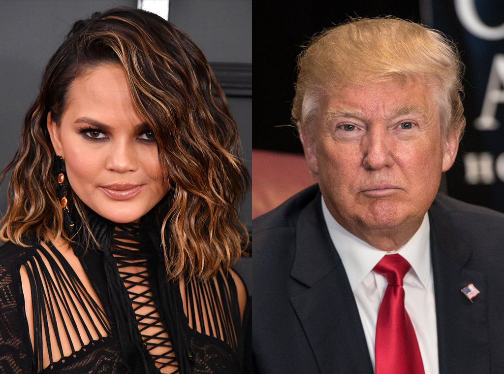 Chrissy Teigen, Donald Trump Chrissy Teigen, Donald Trump
